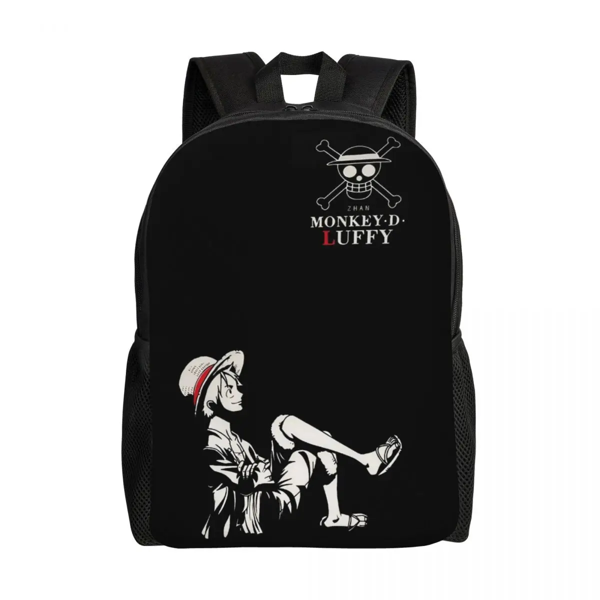 

Индивидуальные аниме-рюкзаки One Piece для женщин и мужчин, школьные и студенческие сумки для книг, подходят для ноутбуков с диагональю 15 дюймов