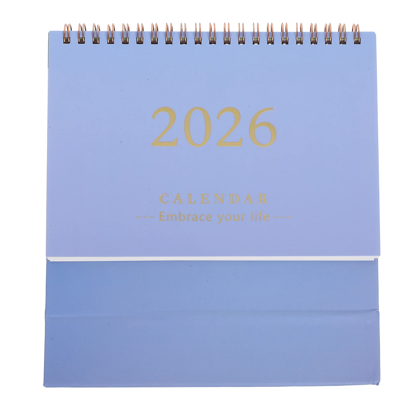 

Small Desk Calendar 2026 Minimalist Desk Standing Flip Planner Compact Desktop Yearly Schedule Organizer for Home Office School