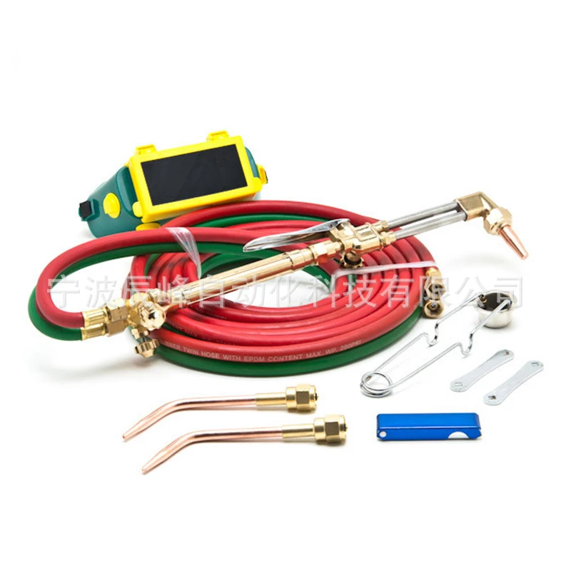 Welding and cutting set, multi-purpose welding oxygen meter, acetylene meter, welding set, American standard welding tool set, e