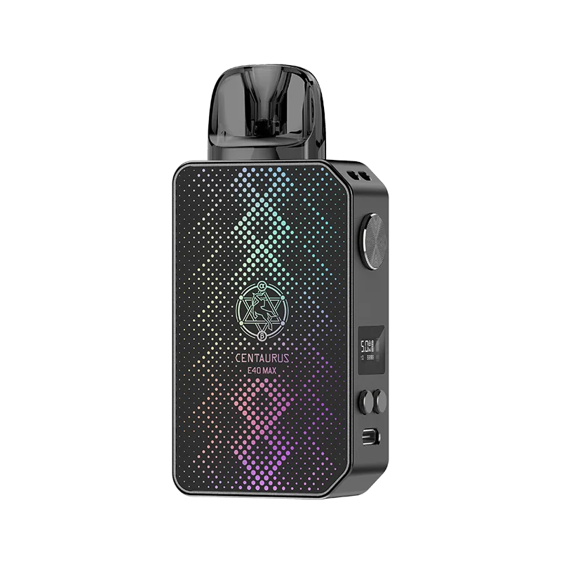 ชุดบุหรี่ไฟฟ้า Centaurus E40สูงสุด40W 1400mAh แบตเตอรี่3ml 0.3ohm/0.6ohm E PLUS ของแท้