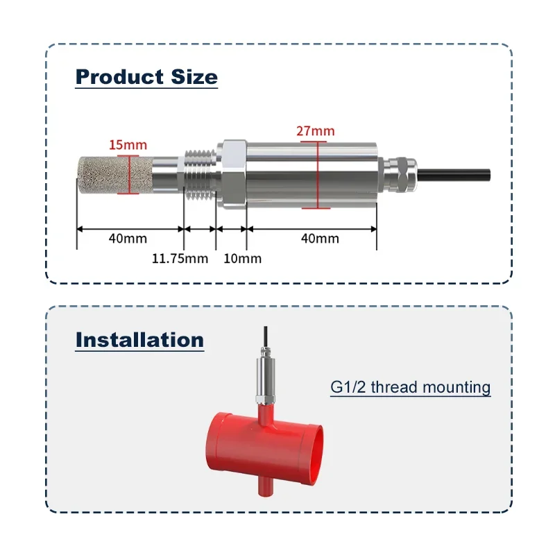 High Precision Dew Point Temperature Transmitter