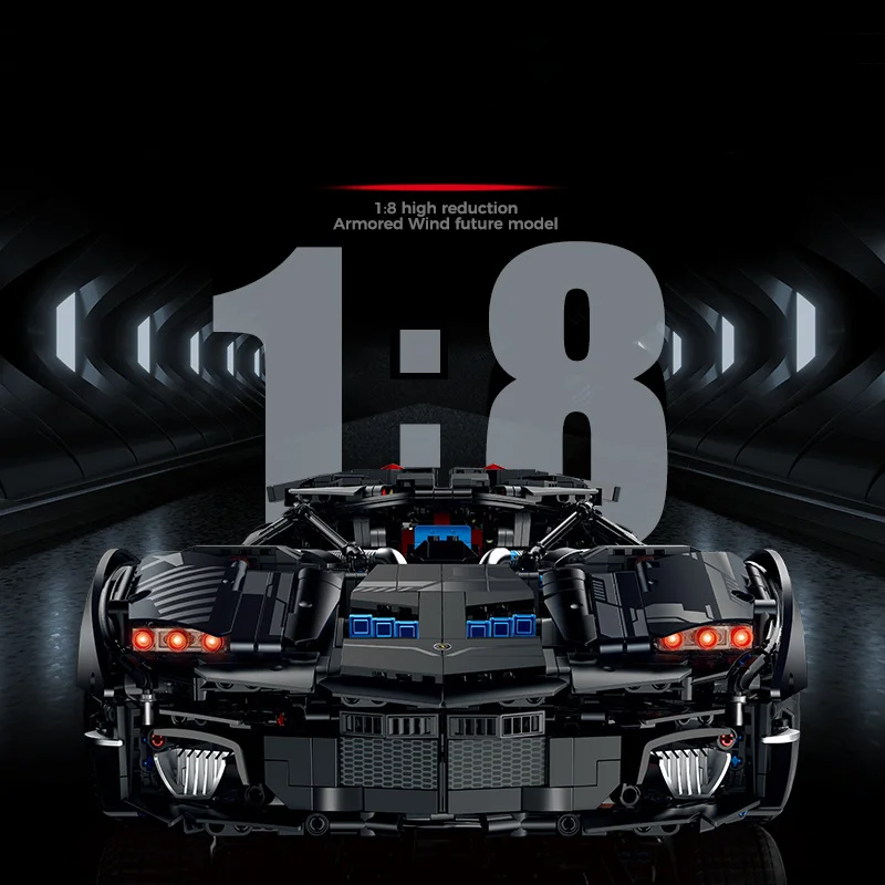 4290 Stuks City Racing Serie 1:8 Supercar Model bouwstenen DIY Speelgoed bouwstenen Jongen Gift Tafelblad Decoratie Vakantie Cadeau