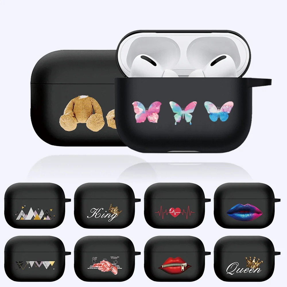 

Soft Silicone Case for AirPods 3rd Generation 2021/Airpods Pro Drop-resistant Wireless Bluetooth Earphone Protective Case Cover