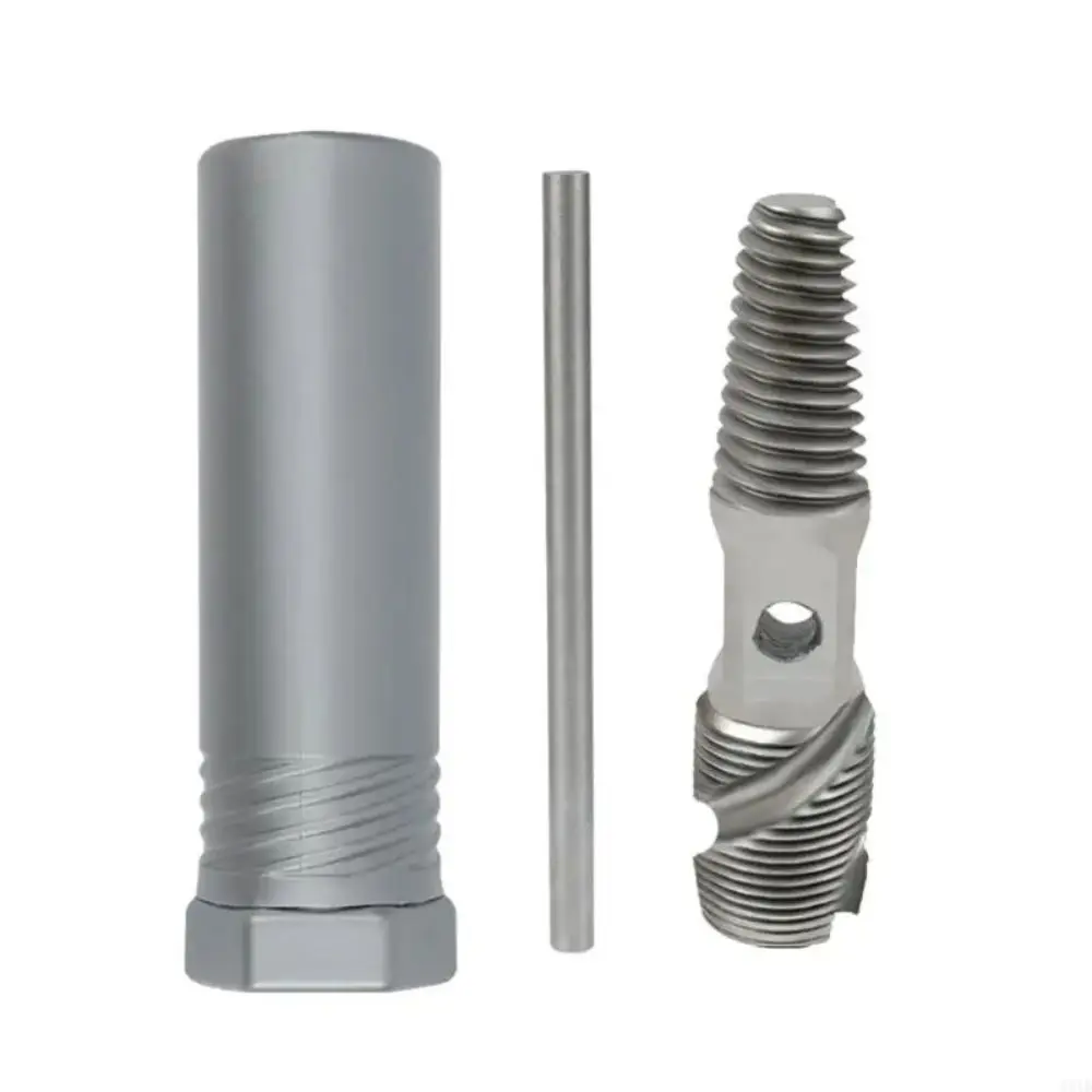 

Thread Screw Extractor Kit Broken Wire Repairer Integrate Design Broken Screw Extractor Take-out Double-ended