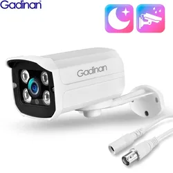 Gadinan 5MP 1080P 720P CCTV Camera HD Metalen 4 Array IR-CUT IP66 waterdichte beveiligingsmonitor LED Nachtzichtcamera