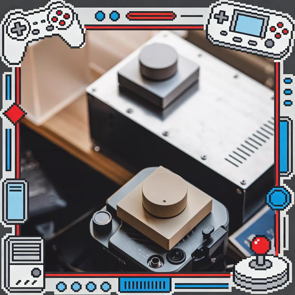 

Настольная Bluetooth-клавиатура Anticater VK01 с регулятором громкости, беспроводной переключатель, настраиваемая алюминиевая ручка, аксессуар для компьютера, подарок для геймеров