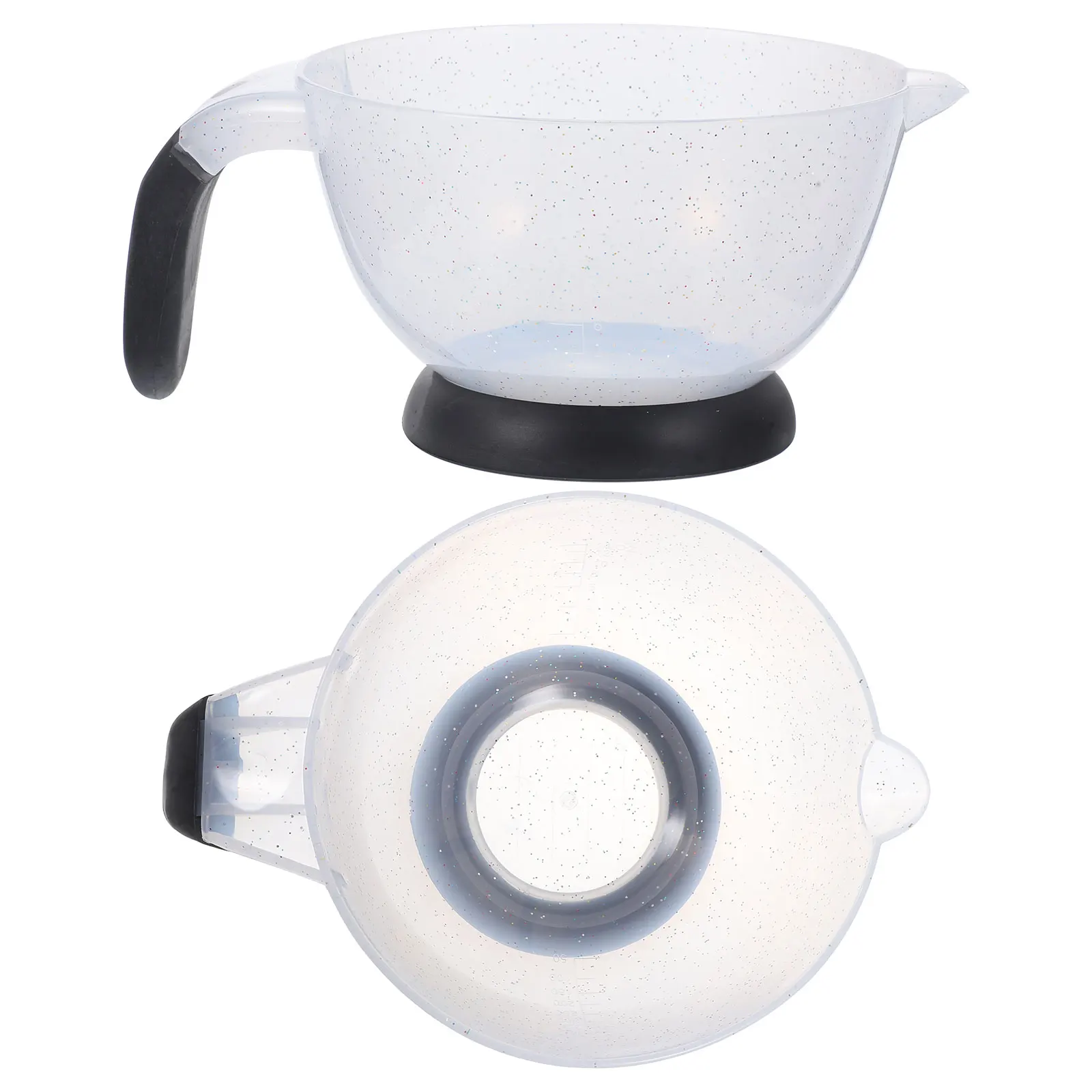 

2Pcs Hair Dye Bowls Hard Wear-Resistant Mixing Bowls with Handle for Hair Salon Color Mixing Tools Tinting Bowl