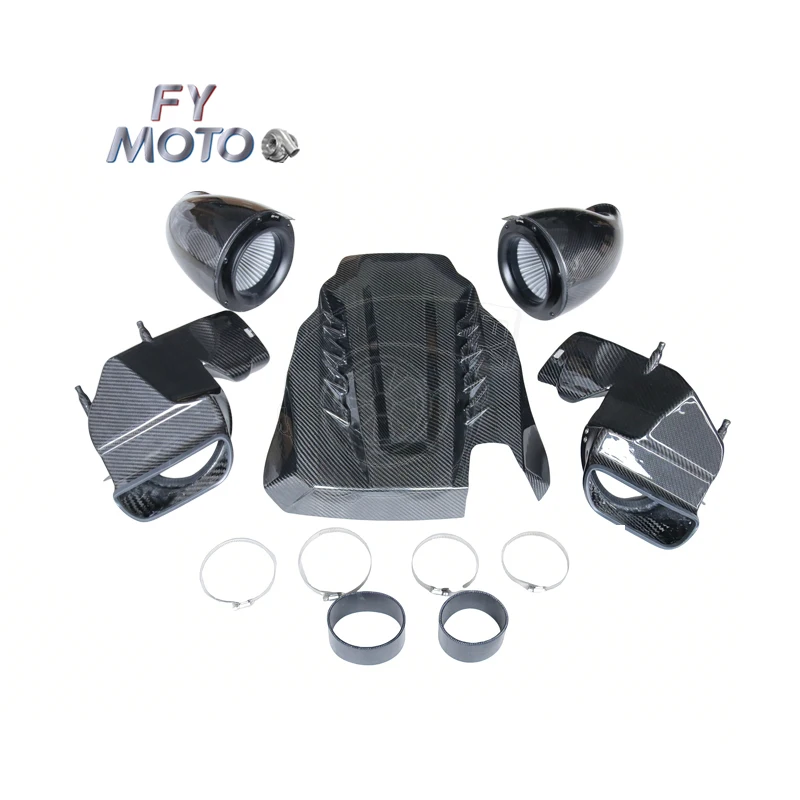 Carbon Intake System for  F9X X5M / X6M / G09 XM / M60i with Engine Cover