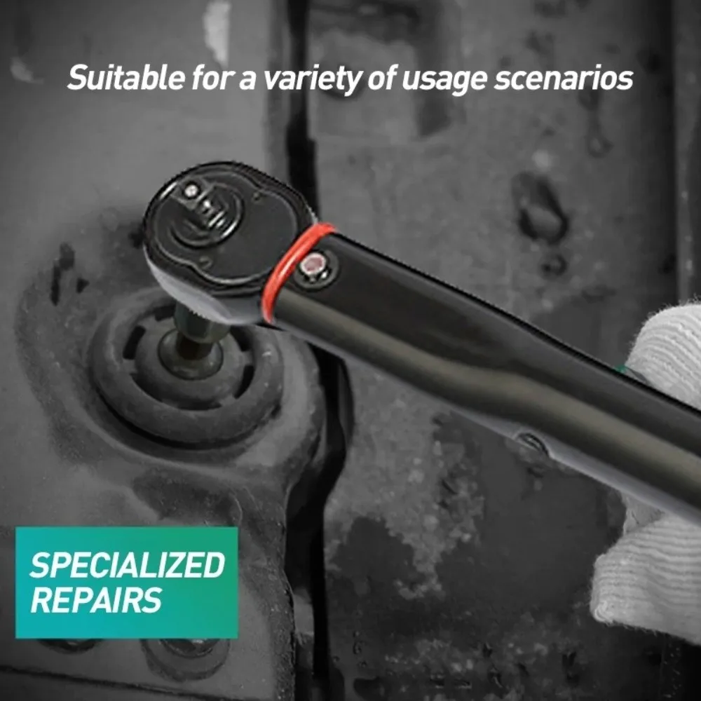 

Durable 1/2'' 3/8'' 1/4'' Torque Wrench Multi-functional Adjustable Wrench Portable Repairing Tool Hand Tools