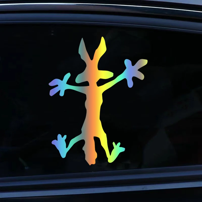 ملصقات سيارات مثيرة للاهتمام لحادث ذئب الذئب ، ملصق دراجة نارية ، واقي أمامي مقاوم للماء ، إكسسوارات سيارات ، صائق #