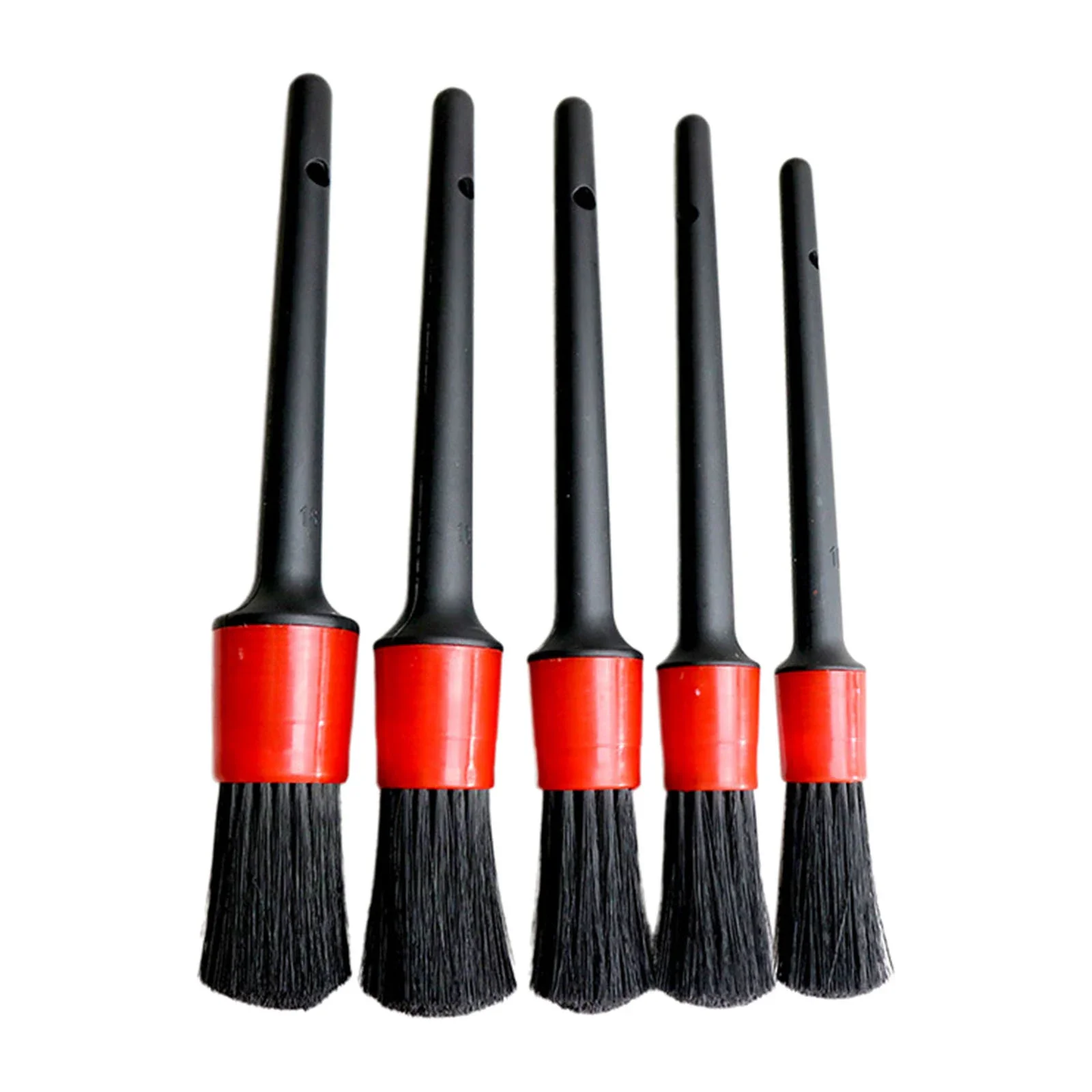 5Pcs 자동차 청소 브러시 ​​키트 자동 자세히 브러쉬 자동차 인테리어 자세히 브러쉬 세트에 대 한 먼지 브러쉬 휠 림 깨끗한 브러쉬 도구