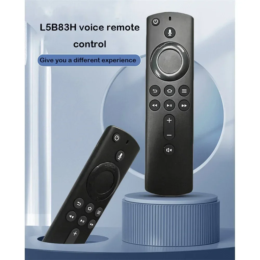 Replacement Voice Remote Control (2nd GEN) L5B83H with Power and Volume Control Fit for 2nd Gen Fire TV Cube and Fire TV Stick