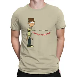 Cody Where Ever You Go There You Are Total Drama Island Animation Series Anime Men T Shirt Cotton Grunge O-Neck Streetwear