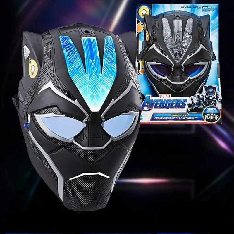 Hasbro Genuine Marvel Legends Black Panther Mask Weapons and Equipment Luminous Children's Toys Christmas Halloween Gifts