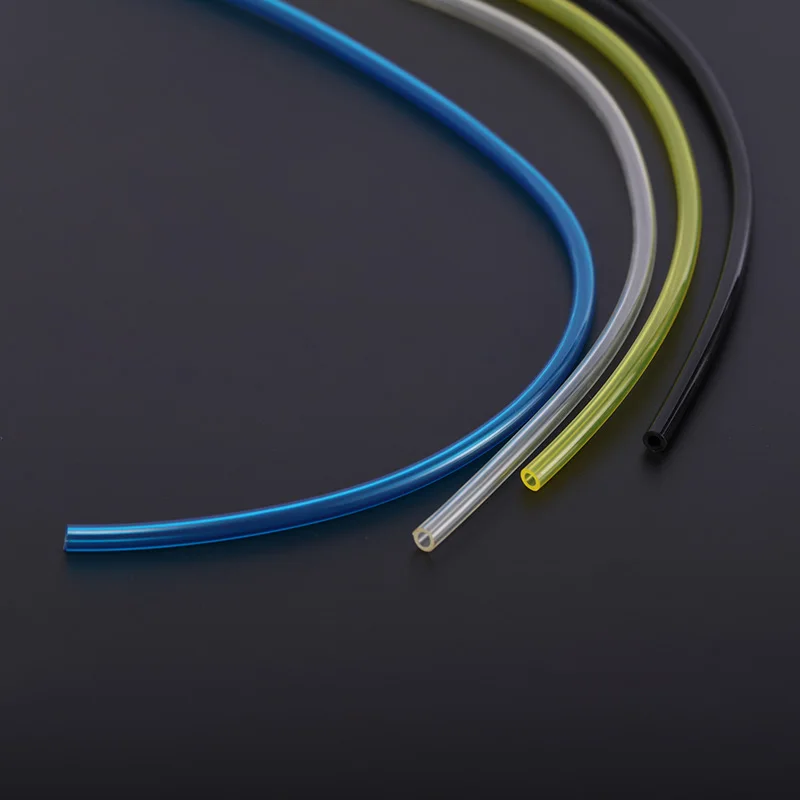 Tube de carburant diamètre intérieur 3mm * diamètre extérieur 5mm Tube en Silicone Tubes résistants à la chaleur pour bateau RC gaz méthanol longueur 1 mètre