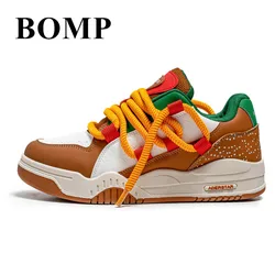 Neue Hamburger Designer Skateboard Schuhe Männer Bequeme Plattform männer Skate Schuhe Straße Original Sneaker Männer korb homme