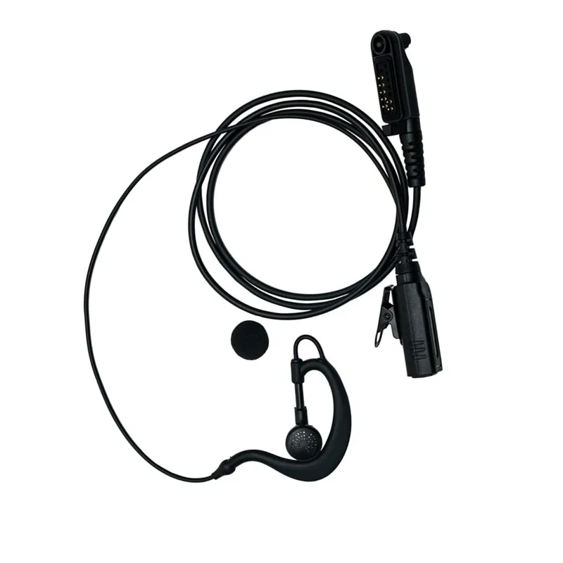 

RISENKE-Walkie Talkie Earpiece,Radio Headset with PTT,for Hytera PD600,PD602,PD605,PD662, PD665, PD680, PD682, PD68, 5, X1e, X1p