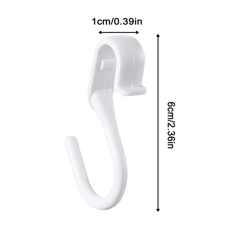 Closet S Hooks 10pcs Heavy Duty S Hooks Portable Non Slip Heavy Duty S Hooks Small Closet S Hooks For Hang Jeans Plants Jewelry