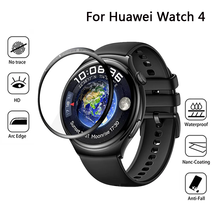 1/3PCS Protective Glass For Huawei Watch 4 Pro Screen Protector For Huawei Watch 3 Pro Watch 4Pro Smart Watch Protective Film