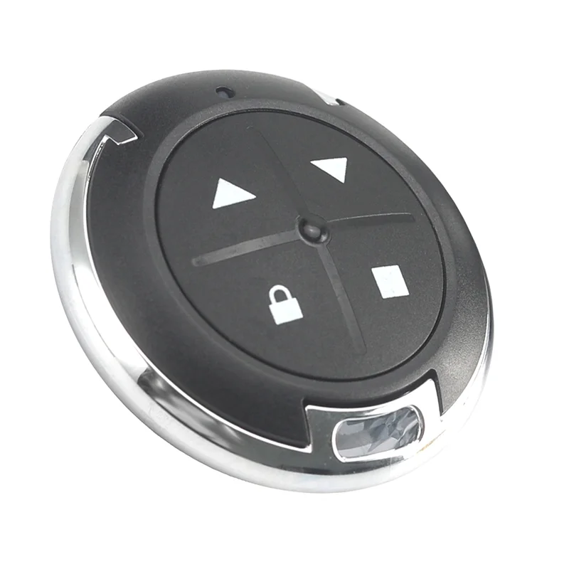 -A15I For Gate Garage Door Light Switch 433Mhz Copy Remote Control 2Pcs 4 Buttons Round Cloning RF Wireless Transmitter