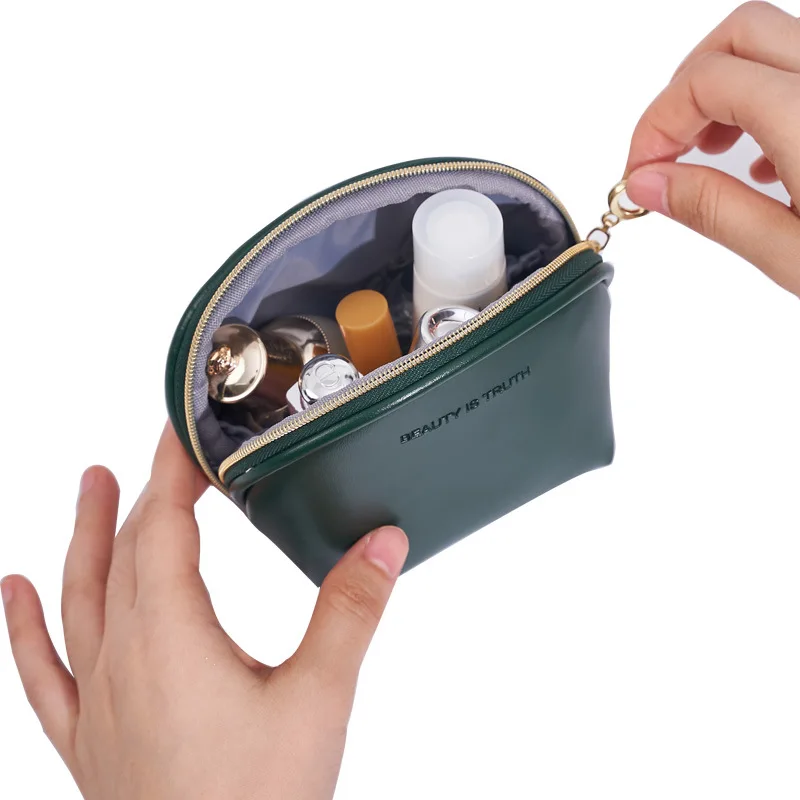 

Mini Jewellery Pouch - Portable Cosmetic and Coin Storage Pouch, Versatile Travel Organiser