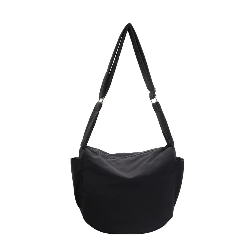 

Women's Lightweight Commute Canvas Tote Bag - Spacious Solid-Color Crossbody for Versatile Daily Wear