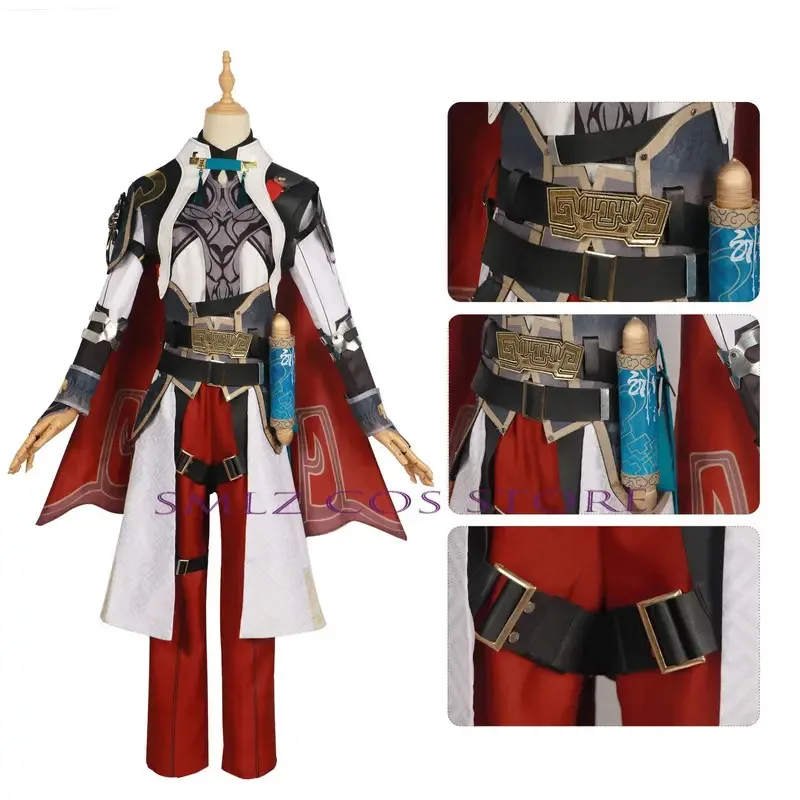 

AIAI 2025Высокое качество Цзин Юань Косплей Игра Honkai Star Rail Костюм Парик Jingyuan Униформа Комплект Хэллоуина Карнавальный Вечерние Костюм для