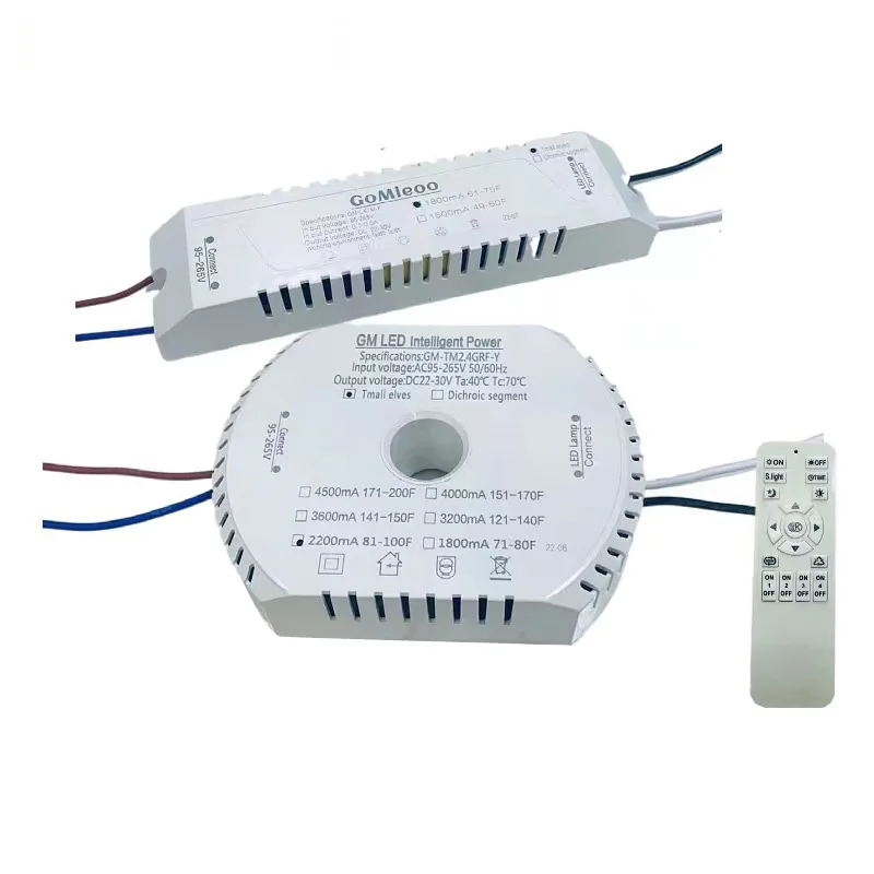 

AC110V 220V 22-30V APP LED Driver GM-LXTM-F Two Lines 2 Color Intelligent Power Supply 600mA-9000mA