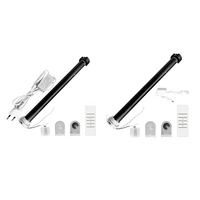 FORW-Tuya Wifi Smart Curtain Motor Roller Shade Motor For 38Mm Tube For Alexa Google Home Voice Control