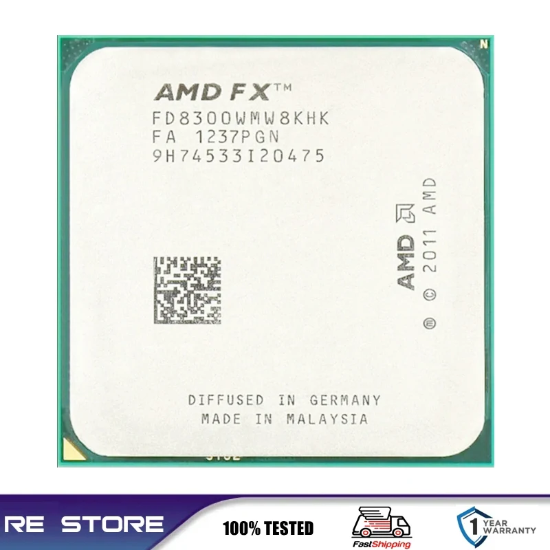 AMD FX 8300 3.3GHz 8-Core LGA AM3+ Processor