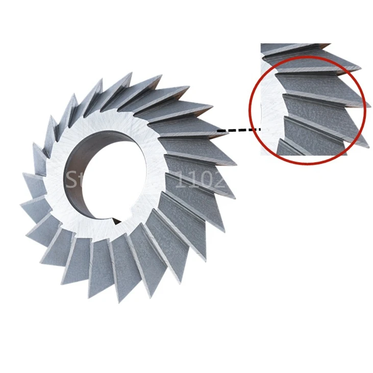 HSS Single Angle Milling Cutter High Speed Steel 6542 45/55/65 Degree