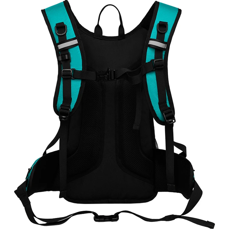 Outdoor Sport Cycling Pack Water Tank Storage Bag Helmet Hold Hydration Backpack Hiking Bike Riding DayPack Bladder Knapsack