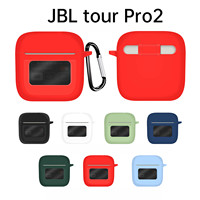 For JBL Tour Pro 2 Wireless Earbuds Case Shockproof Bluetooth Earphone Protector Soft Headset Shell Silicone Headphone Cover