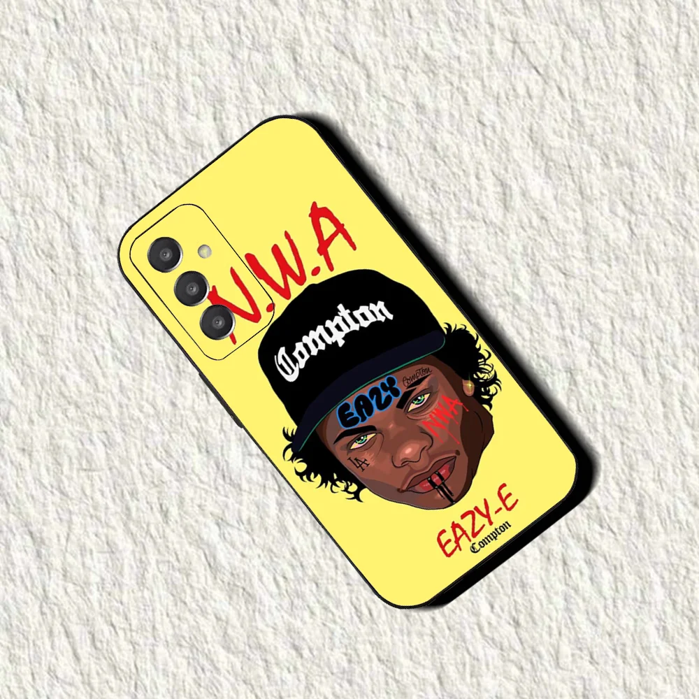 E-Eazy E Rapper  Phone Case For Samsung Galaxy A52 A12 A51 S21 Edge S22ULTRA S23 S20LITE Plus ultra Black Cover