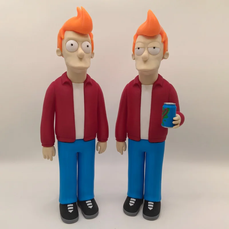 In Stock Futurama Fry & Bender Cartoon 3d Printing Action Figure Model Toys Gifts For Kids Collection Toys Gifts view 4