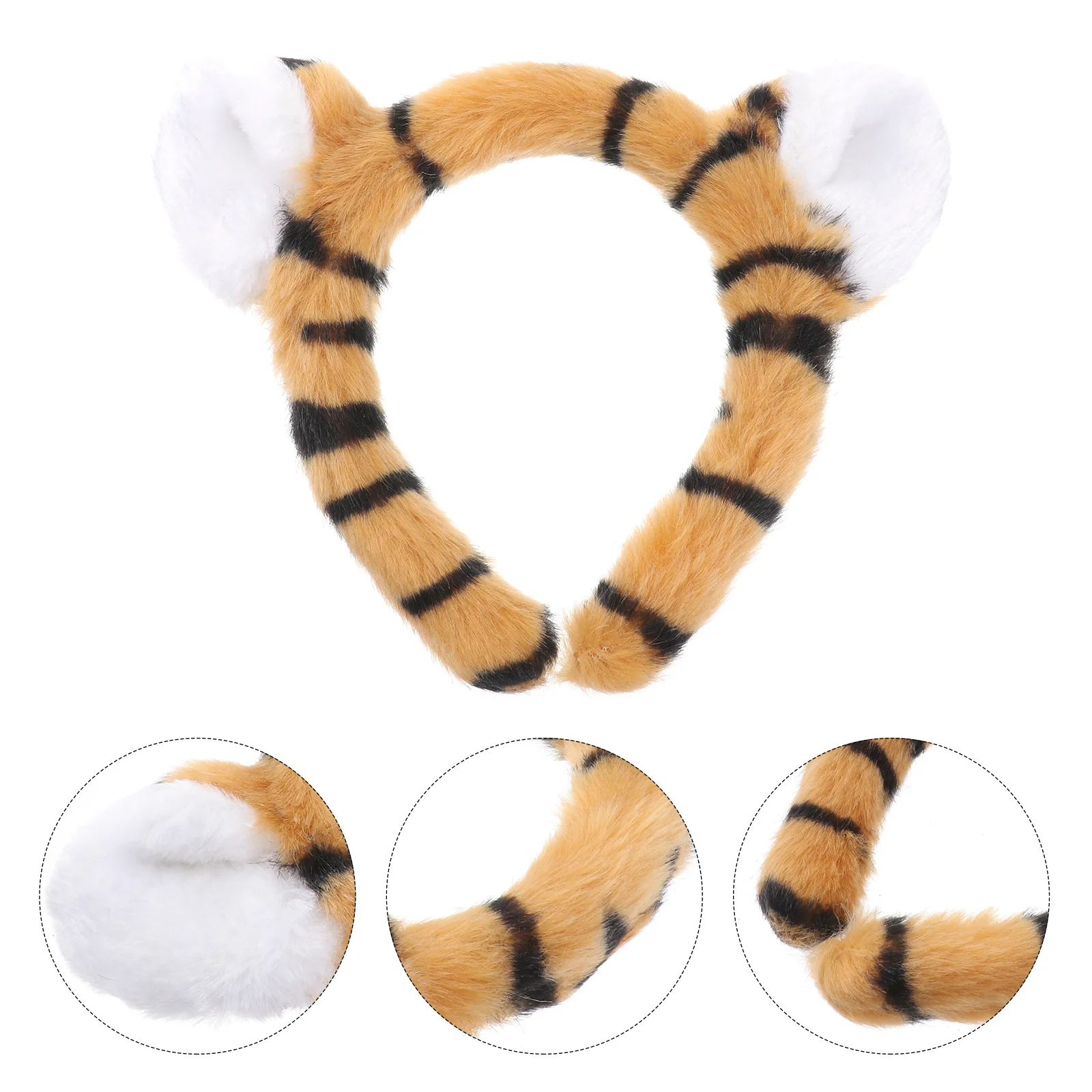 

Animal Ear Hair Hoop Tigger Ears Hairbands Man Accessory for Party While Headband