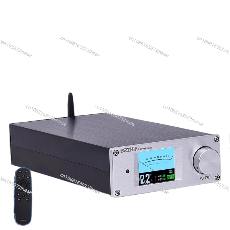 

Classic design, American semi-LM3886 core, fever hifi high-power Bluetooth 5.3 power amplifier