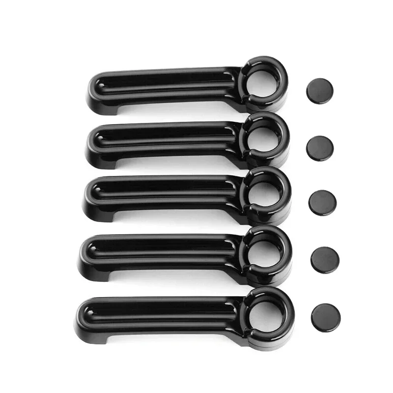 

For Jeep Wrangler JK JKU 2007-2018 Door Handle Cover Liberty Dodge Nitro Exterior Door Handle Moulding Cover Trim Decor