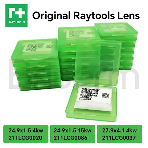 Raytools 레이저 보호 렌즈 27.9x4.1 37x7 30x5 24.9x1.5 Raytools 레이저 유리 보호 렌즈 레이저 절단기 렌즈