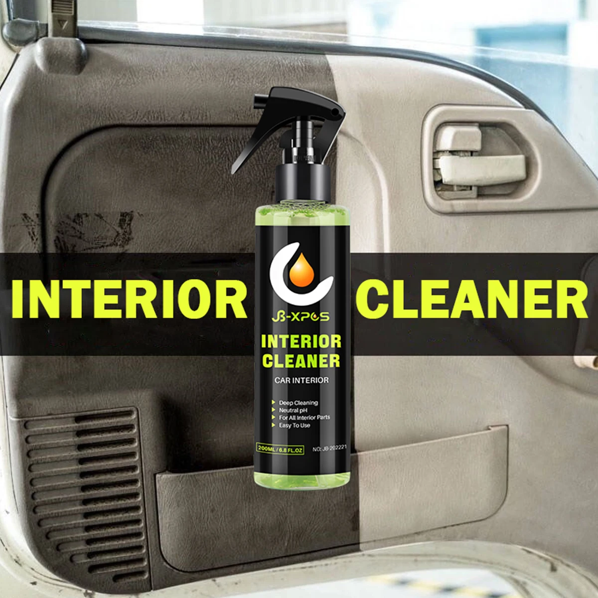 Car Interior Cleaner Multi-Purpose Cleaner Spray Cleaner Bubble Cleaner Car Interior Wash Maintenance for Auto Home Use