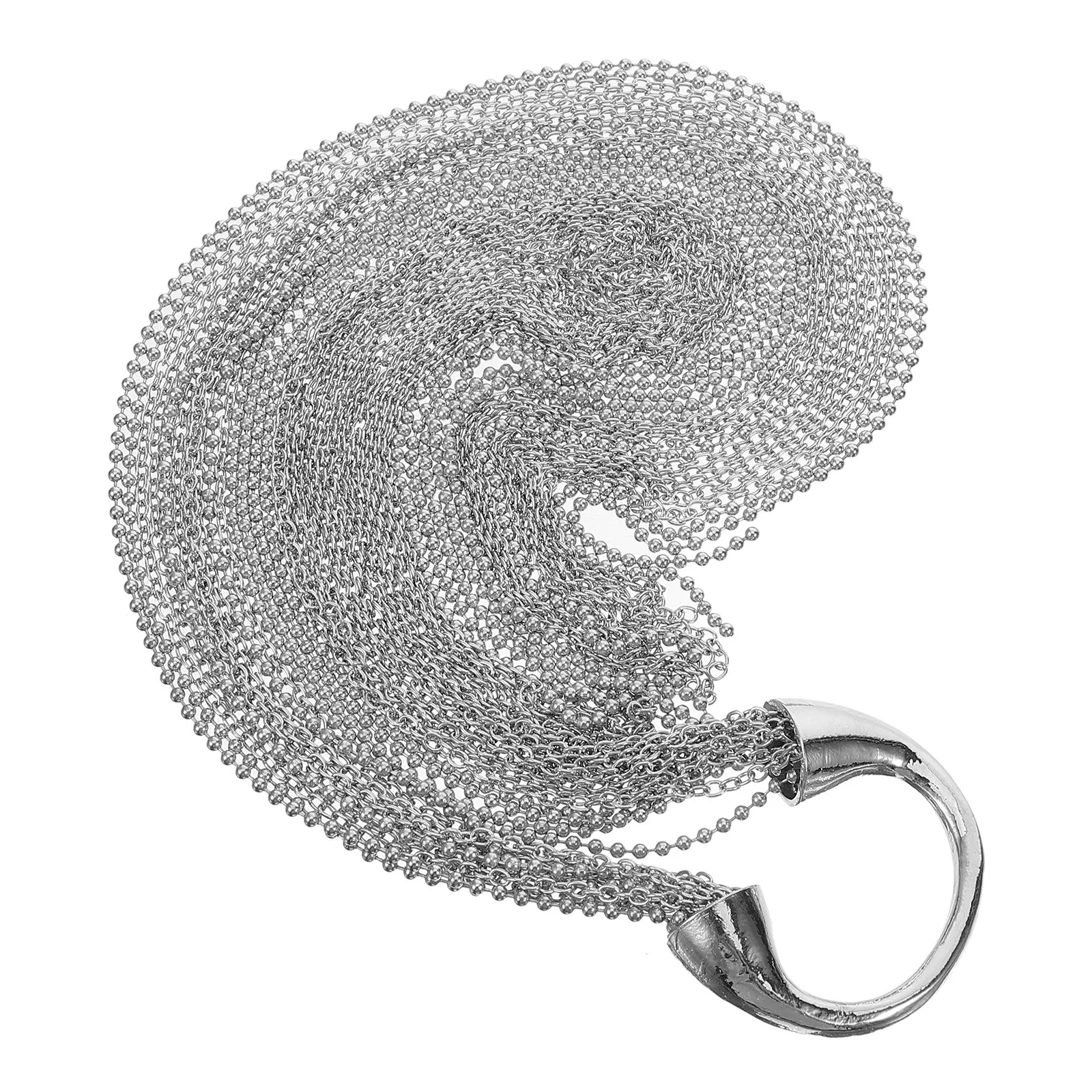 

Изысканная цепочка-украшение для волос с длинными кисточками для женщин, модный аксессуар для свадебных фотосессий и причесок на затылке