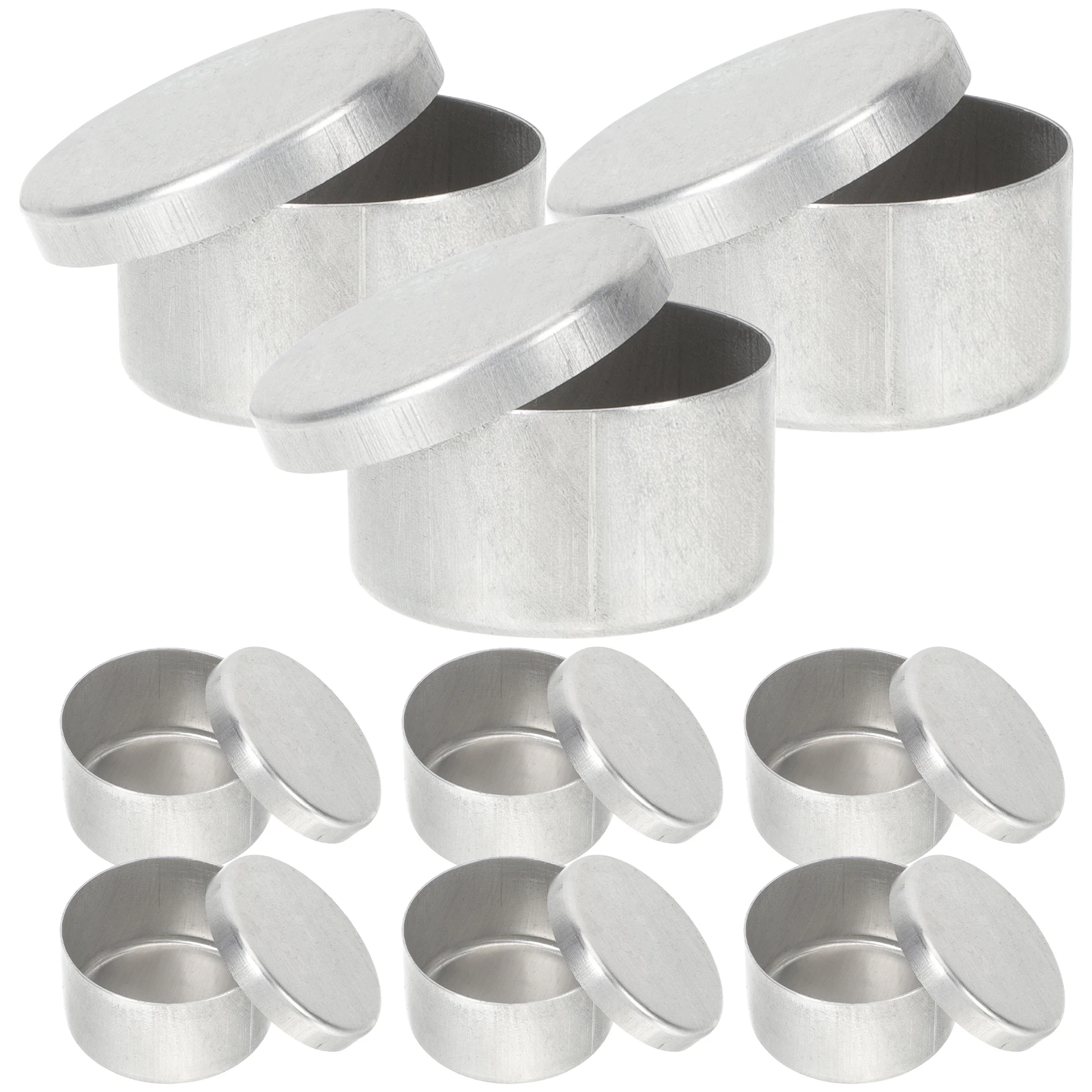 

9pcs Sampling Box Soil Containers Jars Lids Weighing Storage Practical Easy Use Smooth Surface Non Stick Material Laboratory