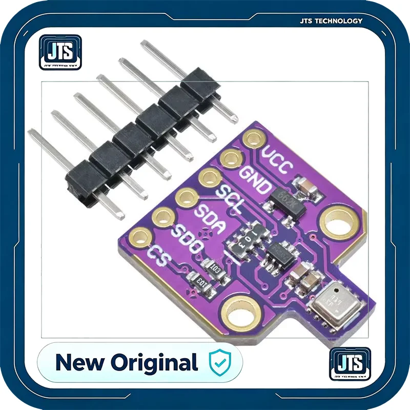 MCU-680 Temperature Humidity air Pressure Sensor Ultra-small Pressure Height Development Board BME680 Sensor Module