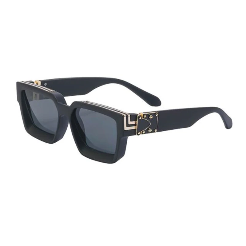 KAPELUS Retro square frame sunglasses woman  Fashion handsome luxury glasses wholesale  Unisex sunshade mirror  JL-86229