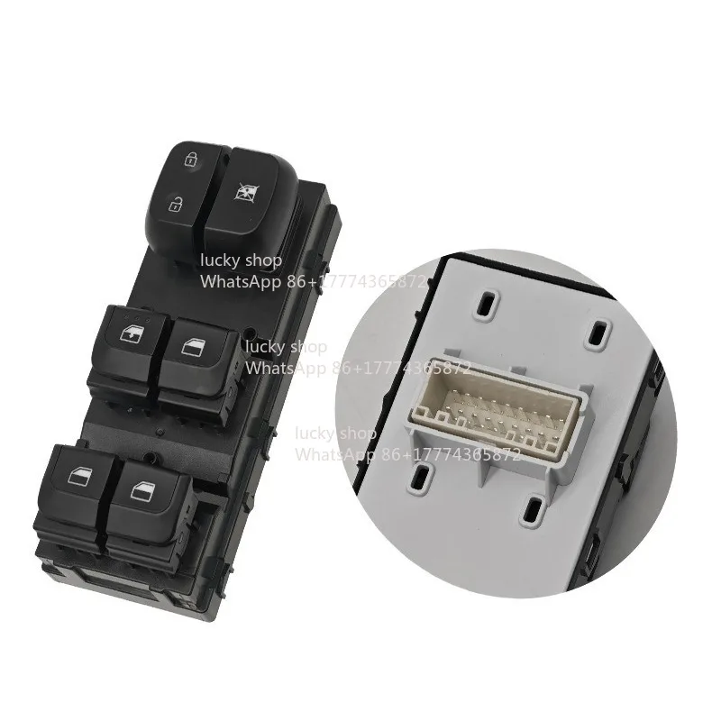 93570-H9150 Lifter Switch Window Switch Left Rudder 6 Buttons