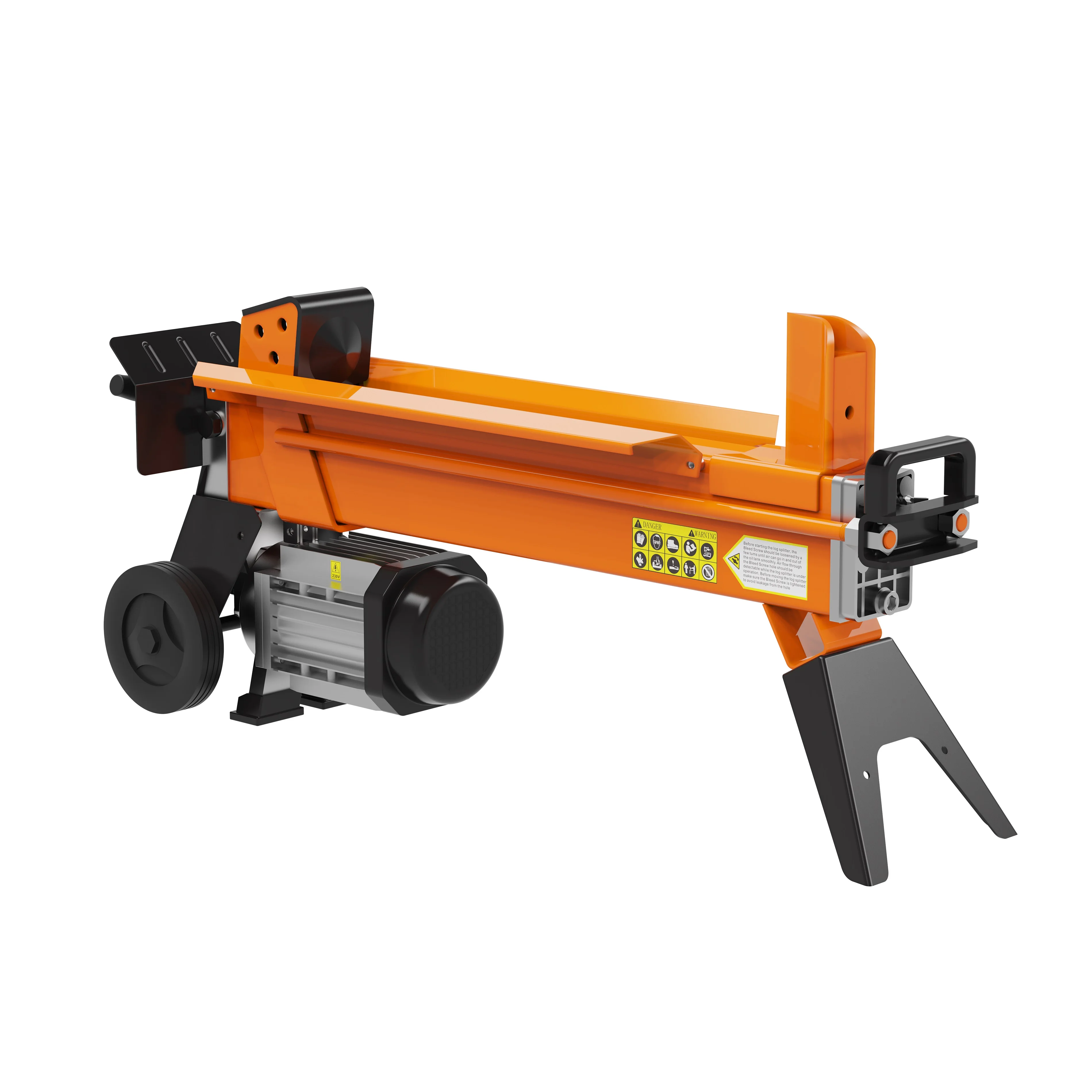 7ton Horizontal Petrol Mobile Electric  Small Wood Log Splitter Hydraulic Electric Log Splitter 25Ton for Wood