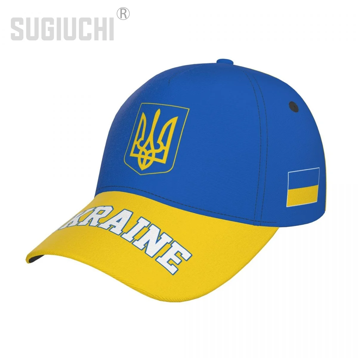 Unisex Ukraine Flag Ukrainians Adult Baseball Cap Patriotic Hat for Baseball Soccer Fans Men Women