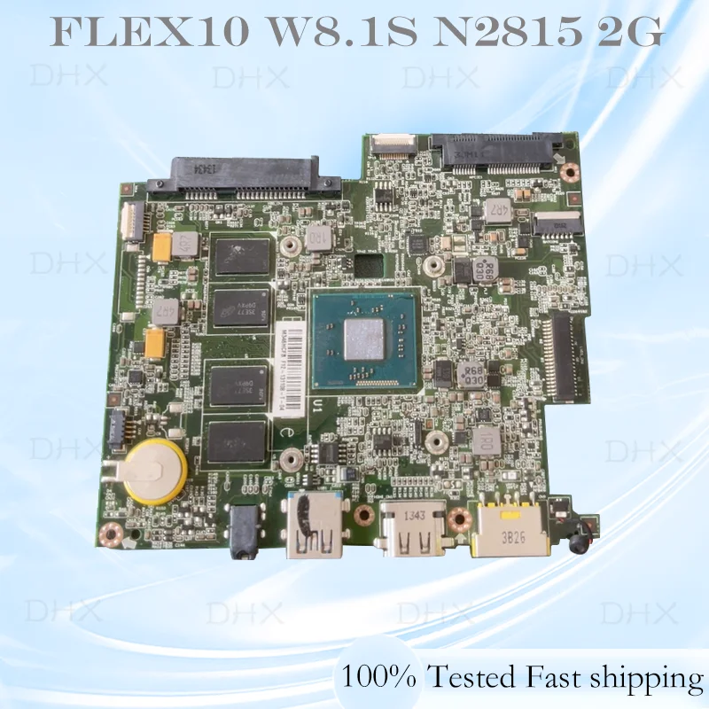 For Lenovo Flex10 W8.1S N2815 2G Laptop Motherboard BM5338 REV1.6 90006379 Mainboard 100% Tested Fully work be Fast shipping DH