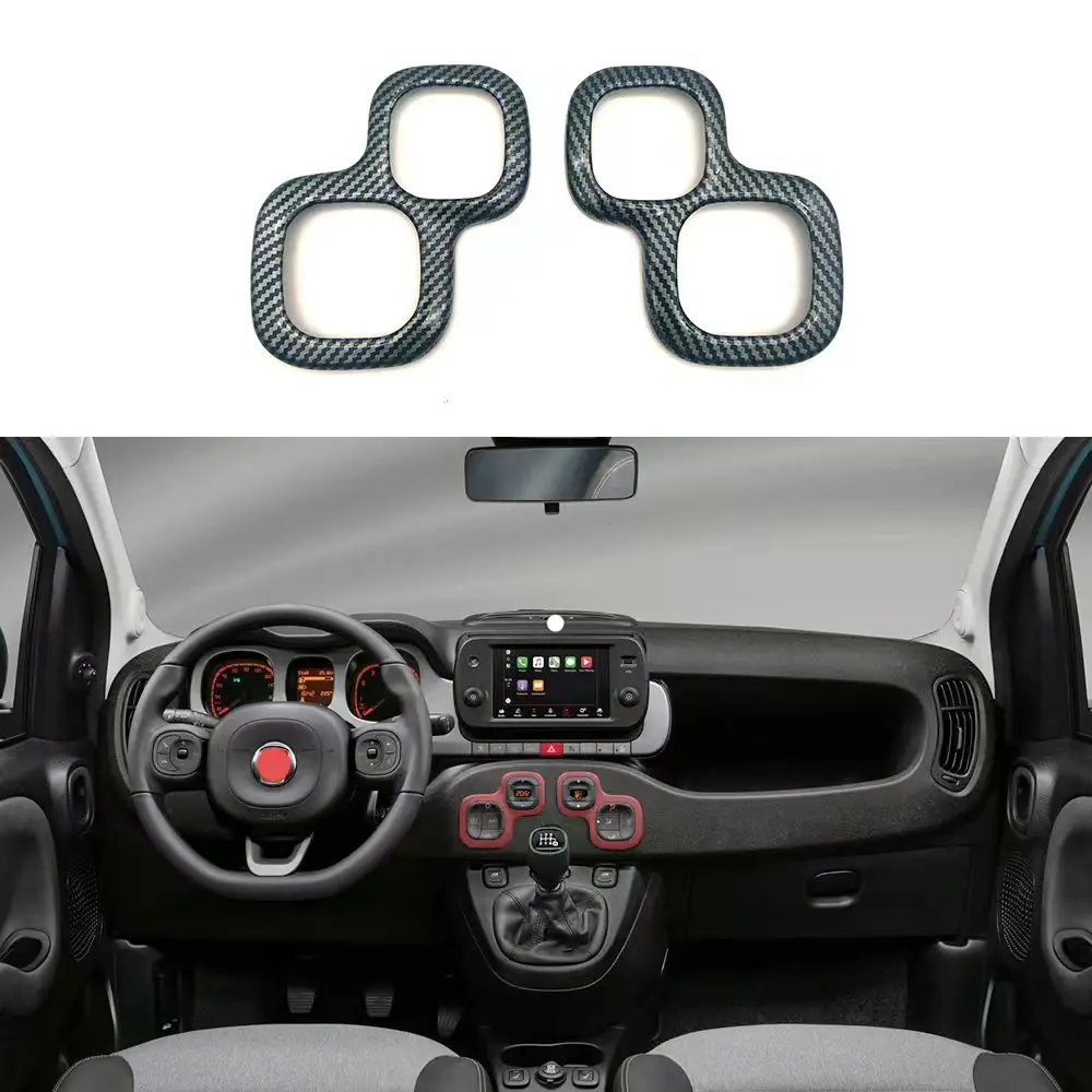 Adatto per il rivestimento dei pulsanti dell'aria condizionata del Fiat Panda