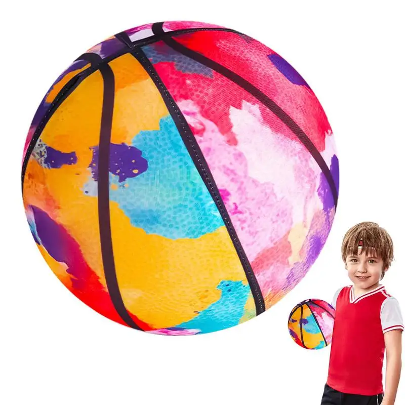 Silent Basketball Basketball Ball Training Ball PU Silent Ball High-Density Mute Basketball Leather Ball Foam Ball For Kids